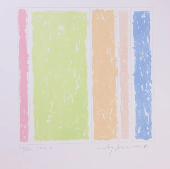 Solo 3 by Jay Rosenblum, print (other), offered Nov 2023