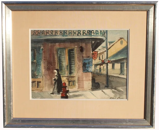 New Orleans by Robert Chase, Watercolor on Paper, offered Nov 2023