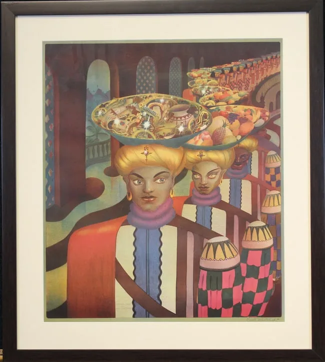 Untitled by Buell Whitehead, Lithograph, offered Nov 2023