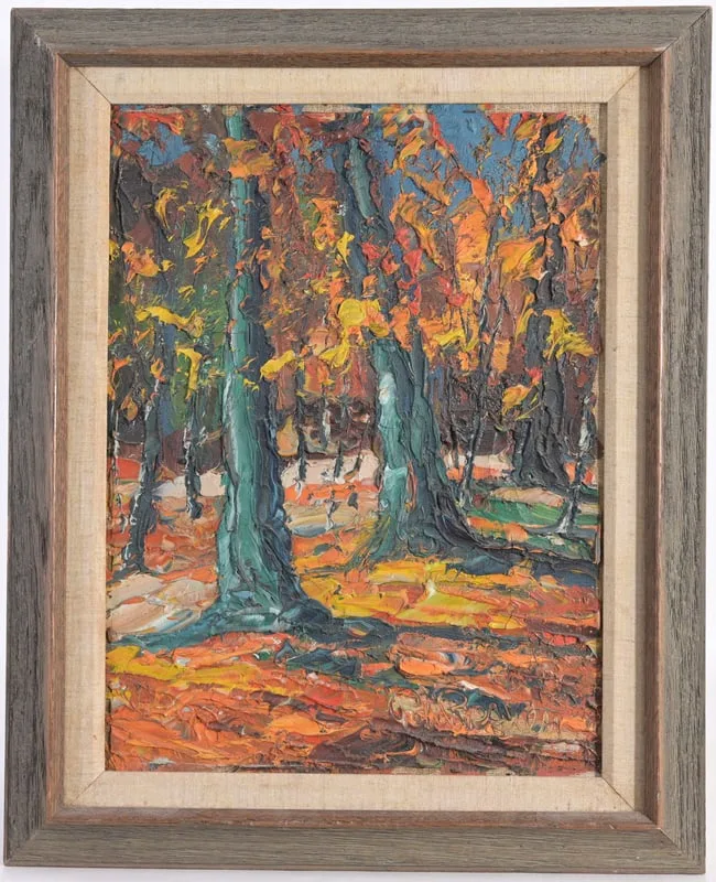 Untitled by Peter van den Braken, Oil on canvas, sold Nov 2023