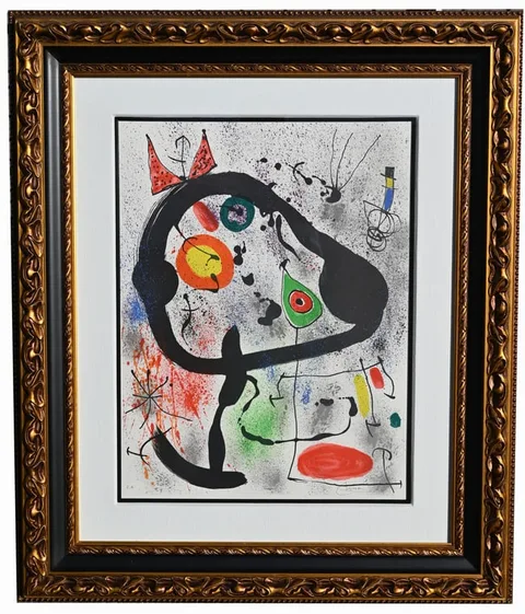 Joan Miró, The Seers III, 1970, Lithograph