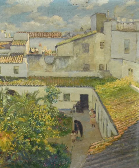 Francis Luis Mora, Seville, Oil
