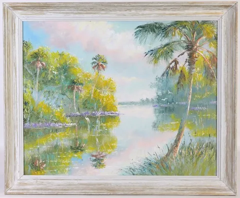 Samuel Newton, Untitled, Oil on Masonite