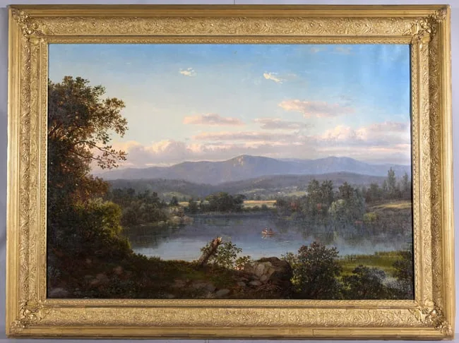 Untitled by Edmund Darch Lewis, Oil on Canvas, sold Feb 2024