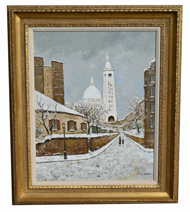 Montmartre, Paris by Louis Peyrat, Oil on Canvas, sold Feb 2024