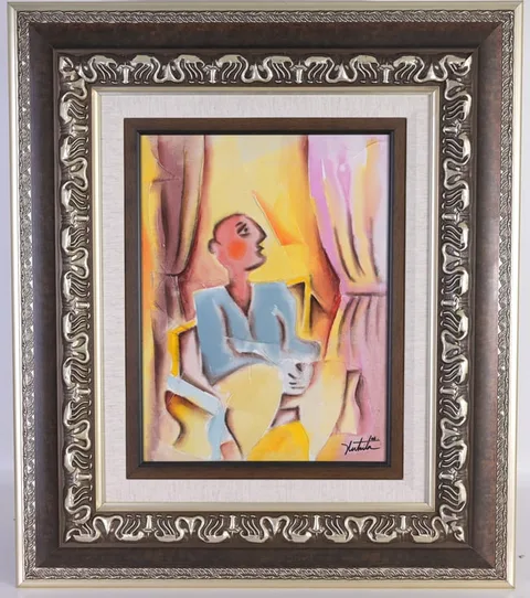 Speak Up for Yourself by Alexandra Nechita, 2006, Acrylic on Canvas, sold Feb 2024