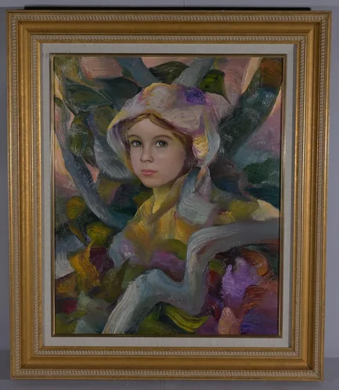 Dolly by Francisco Masseria, Oil on Canvas, sold Feb 2024