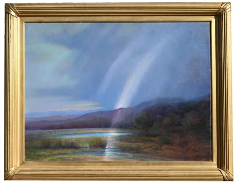 Julian Itter, Untitled, Oil on Relined Canvas