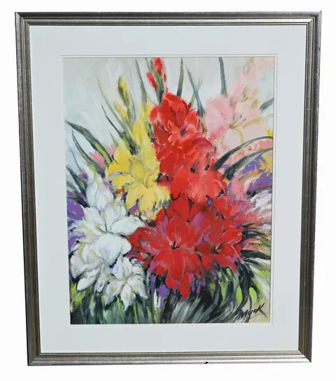 Gordon Francis Muck, Glads, Mixed Media