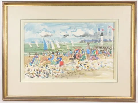 Jean Monneret, Untitled, Watercolor