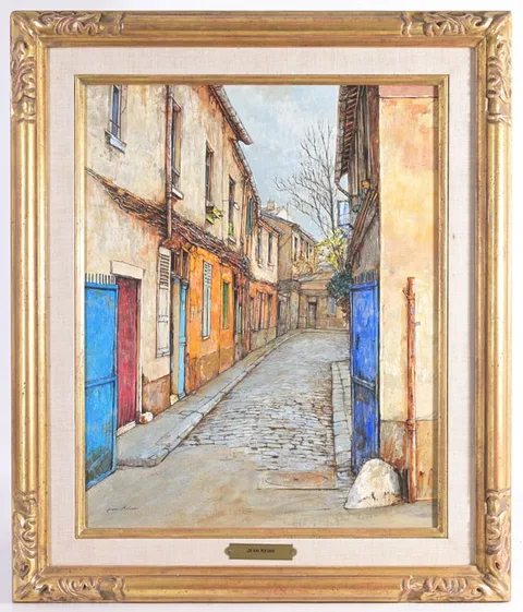 Untitled by Jean Keime, Oil on Canvas, sold Feb 2024