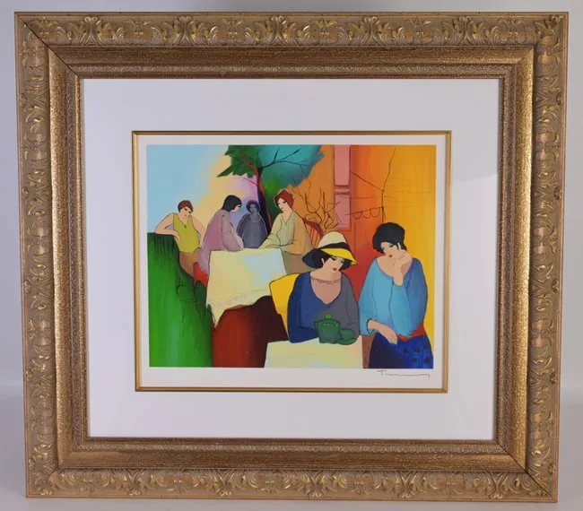 September Daze by Itzchak Tarkay, 2003, Serigraph on Wove Paper, sold Feb 2024