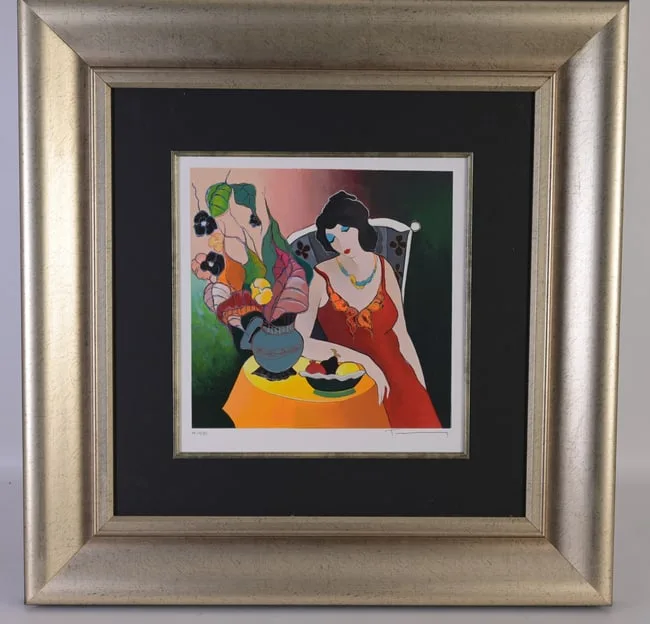 Sophisticated Mind by Itzchak Tarkay, 2006, Serigraph on Wove Paper, sold Feb 2024