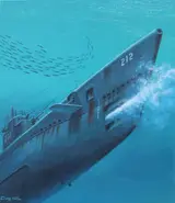 Gato Class - Gato Submarine, Helmuth Stone Gallery 2024