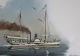 Steamboat Phoenix (1809), Helmuth Stone Gallery 2024