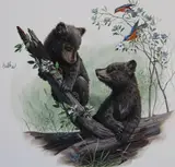 Bear Cubs, Helmuth Stone Gallery 2024