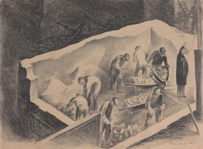 Untitled by Mabel Wellington Jack, Lithograph, sold Apr 2024