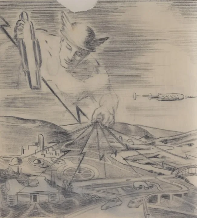Untitled by Mabel Wellington Jack, Pencil, sold Apr 2024