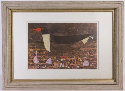 Doris Lee, Sea Bird, Color Lithograph