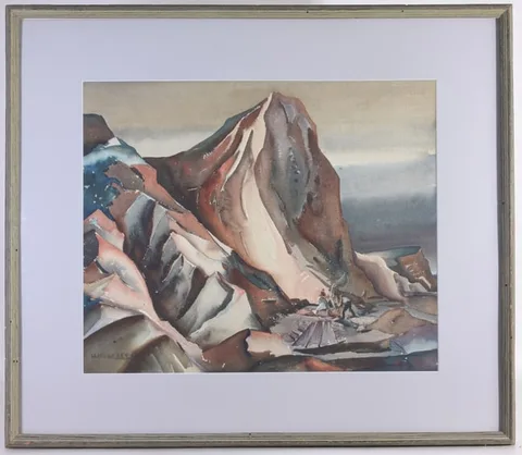 Hilton Leech, Untitled, Watercolor