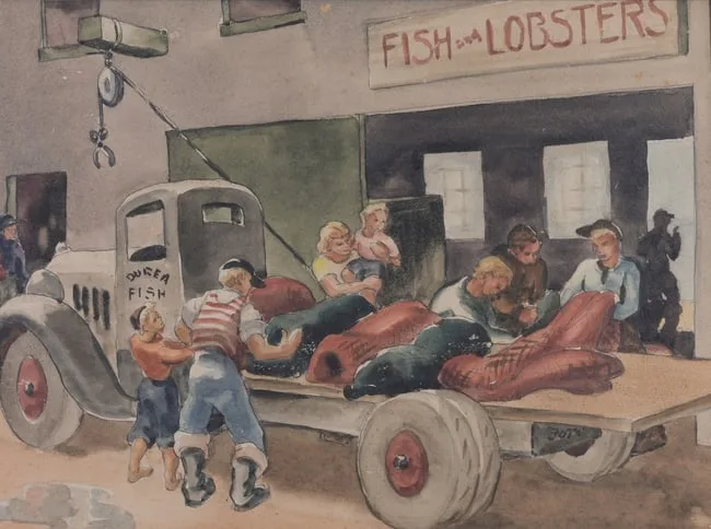 Dorothy S. Leech, Untitled, Watercolor on paper