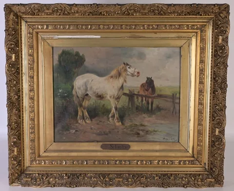 Jos Klaas by Henry Schouten, Oil on Canvas, offered Apr 2024
