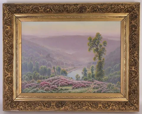 Untitled by Gaston Anglade, Oil on Canvas, sold Apr 2024