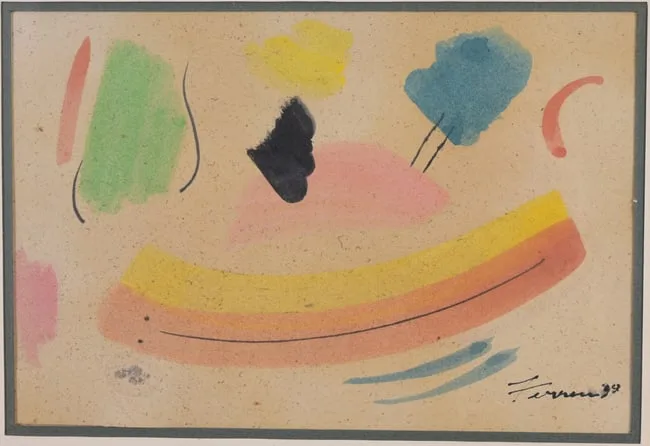 Untitled by John Ferren, Watercolor on Paper, sold Apr 2024