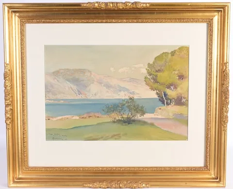 Gaston Béthune, Untitled, Watercolor on Paper
