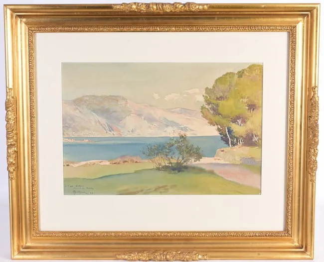 Gaston Béthune, Untitled, Watercolor on Paper