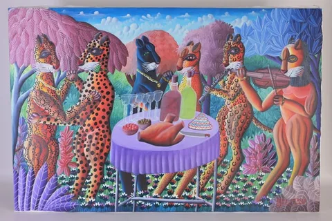 Fritz Merise, Untitled, Oil on Canvas
