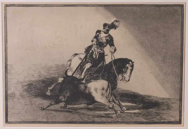 Francisco Goya, La Tauromaquia, Drypoint