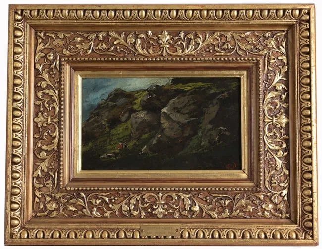 Untitled by Gustave Doré, Oil on Panel, sold Apr 2024