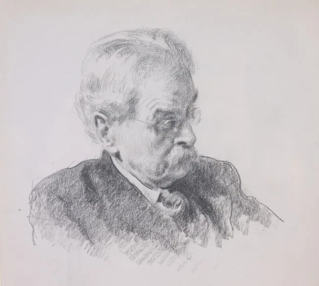 Untitled by Francis Luis Mora, Graphite on Paper, sold Apr 2024