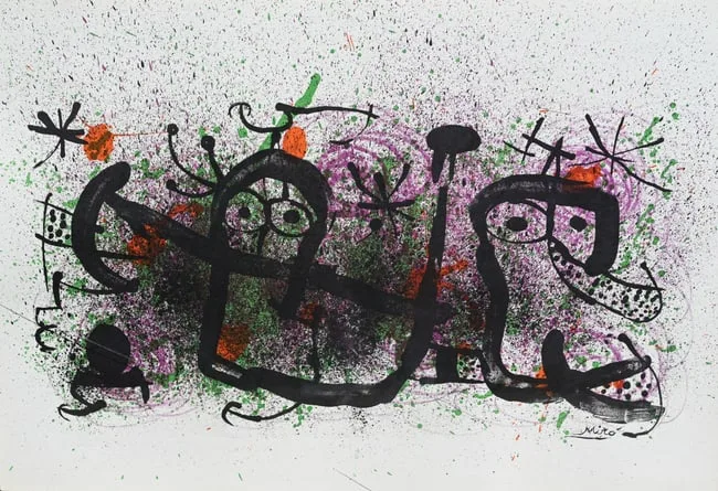 Ma de Proverbis by Joan Miró, 1970, Lithograph on Paper, sold Apr 2024