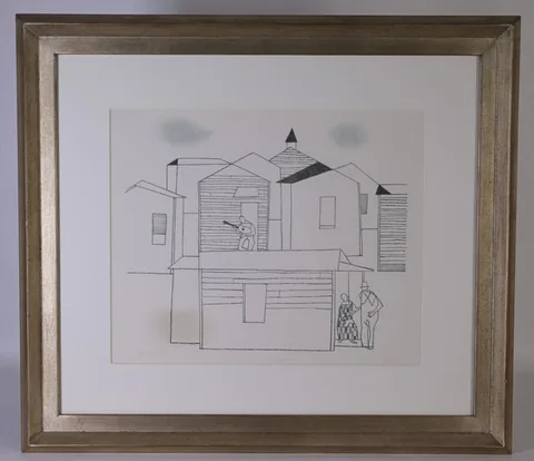 Robert Gwathmey, A Section, print (other)