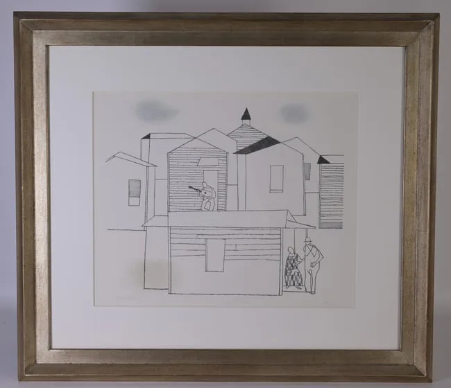 Robert Gwathmey, A Section, print (other)