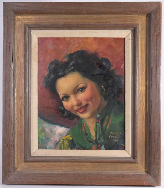Tori by John Coppin, Oil on Board, offered Apr 2024
