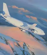 1972 Airbus A300, Helmuth Stone Gallery 2024