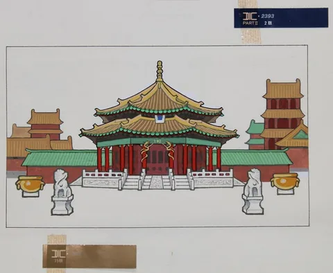 Liu Dun, Palace Museum - Shenyang, Watercolor