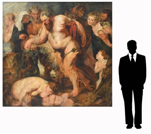 Peter Paul Rubens, The Drunken Silenus, Oil