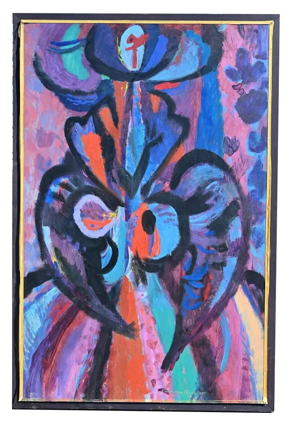Cameron Booth, The Scented Lady, Oil on canvas
