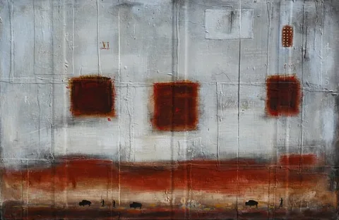 Jimmy Wright, Plains of Want, 1997, Oil on Linen