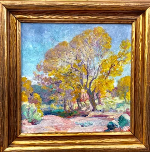 Selden Connor Gile, Untitled, 1930s, Oil on Thick Paper