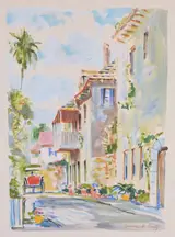 Emmett John Fritz, Aviles Street Looking South