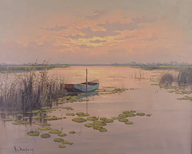 Fritz Martens, Untitled, Oil on Canvas
