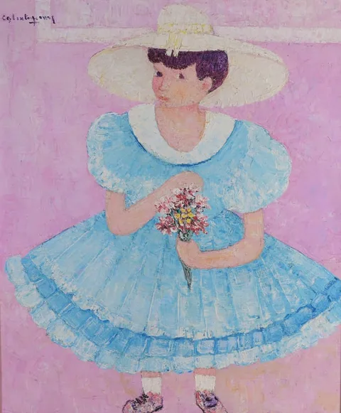 Calixte Henry, Untitled, Oil on Canvas