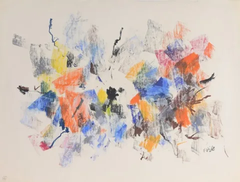 Untitled by John von Wicht, mixed media, offered Jun 2024