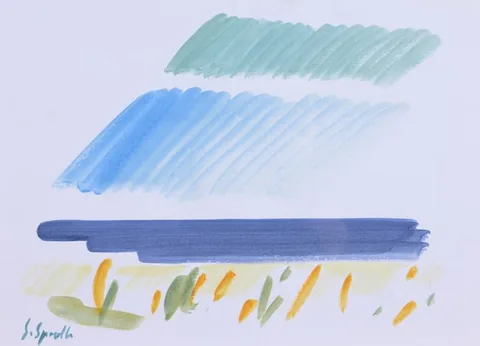 Siegward Sprotte, Untitled, Watercolor