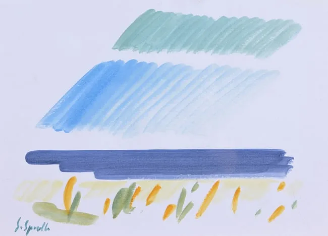 Untitled by Siegward Sprotte, Watercolor, offered Jun 2024